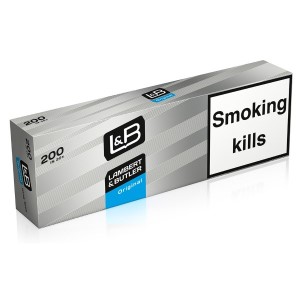 L&B REGULAR 1 CTN= 10 PKS, 200 CIGG